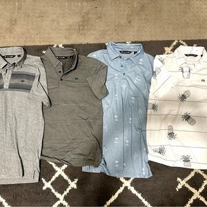 4 boys Travis Matthew Polos